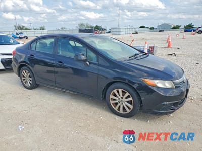 Czwarte zdjęcie samochodu z boku: 2012 HONDA CIVIC EX VIN:2HGFB2F82CH571357 - miniatura