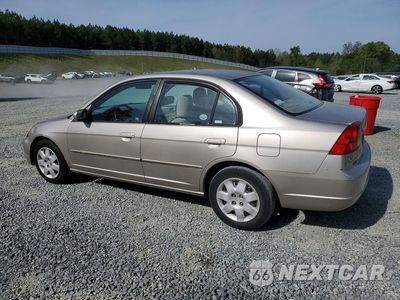 Drugie zdjęcie samochodu z przodu: 2002 HONDA CIVIC EX VIN:1HGES25712L019998 - miniatura