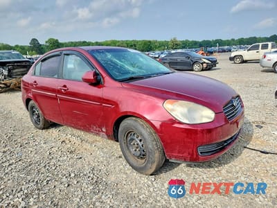 Czwarte zdjęcie samochodu z boku: 2008 HYUNDAI ACCENT GLS VIN:KMHCN46C68U213963 - miniatura