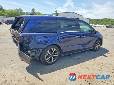 Trzecie zdjęcie samochodu z tyłu: 2018 HONDA ODYSSEY ELITE VIN:5FNRL6H97JB059747 - miniatura