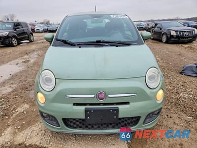 Piąte zdjęcie samochodu w środku: 2012 FIAT 500 SPORT VIN:3C3CFFBRXCT358227 - miniatura