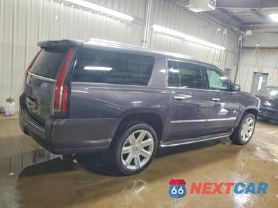 Trzecie zdjęcie samochodu z tyłu: 2015 CADILLAC ESCALADE ESV LUXURY VIN:1GYS4HKJ7FR293430 - miniatura