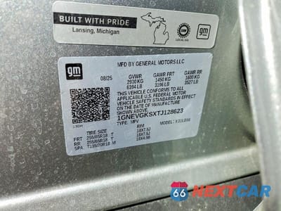 Zdjęcie 13 z 13 samochodu: 2026 CHEV TRAVERSE VIN:1GNEVGKSXTJ128623 - miniatura