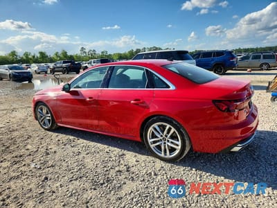 Drugie zdjęcie samochodu z przodu: 2022 AUDI A4 PREMIUM PLUS 45 VIN:WAUEAAF49NN013372 - miniatura