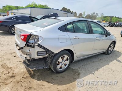 Trzecie zdjęcie samochodu z tyłu: 2018 CHEVROLET CRUZE LS VIN:1G1BC5SM0J7152116 - miniatura