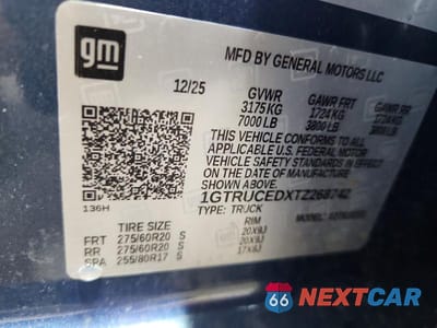 Zdjęcie 13 z 13 samochodu: 2026 GMC SIERRA K1500 ELEVATION VIN:1GTRUCEDXTZ268742 - miniatura