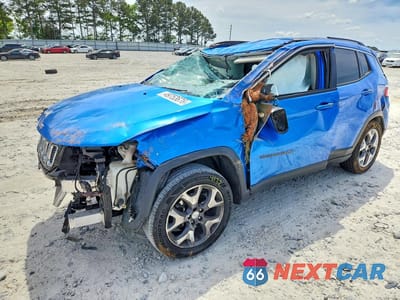 2020 JEEP COMPASS LIMITED 3C4NJCCB1LT218490 - główne zdjęcie licytacji z USA - miniatura