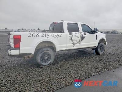 Trzecie zdjęcie samochodu z tyłu: 2022 FORD F250 SUPER DUTY VIN:1FT8W2BT6NED76197 - miniatura