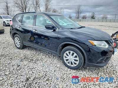 Czwarte zdjęcie samochodu z boku: 2015 NISSAN ROGUE S VIN:KNMAT2MV1FP508359 - miniatura