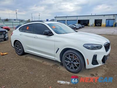 Czwarte zdjęcie samochodu z boku: 2022 BMW X4 M40I VIN:5UX43DT04N9L81929 - miniatura