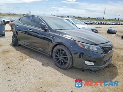 Czwarte zdjęcie samochodu z boku: 2014 KIA OPTIMA LX VIN:5XXGM4A73EG258525 - miniatura