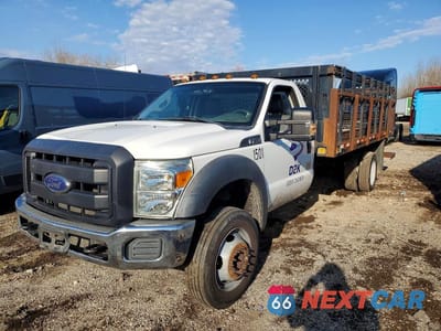 2015 FORD F450 SUPER DUTY FLATBED TRUCK 1FDTF4GY4FEA53323 - główne zdjęcie licytacji z USA - miniatura