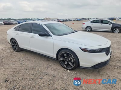 Czwarte zdjęcie samochodu z boku: 2023 HONDA ACCORD HYBRID SPORT VIN:1HGCY2F55PA064884 - miniatura