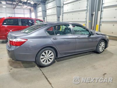 Trzecie zdjęcie samochodu z tyłu: 2014 HONDA ACCORD EXL VIN:1HGCR2F85EA065070 - miniatura