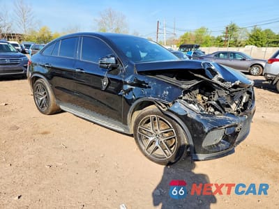 Czwarte zdjęcie samochodu z boku: 2019 MERCEDES-BENZ GLE COUPE 43 AMG VIN:4JGED6EB6KA137377 - miniatura