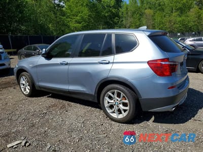 Drugie zdjęcie samochodu z przodu: 2013 BMW X3 XDRIVE35I VIN:5UXWX7C51DL981819 - miniatura