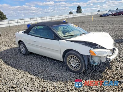 Czwarte zdjęcie samochodu z boku: 2004 CHRYSLER SEBRING LXI VIN:1C3EL55R54N113957 - miniatura