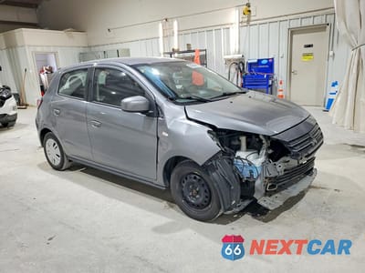 Czwarte zdjęcie samochodu z boku: 2021 MITSUBISHI MIRAGE ES VIN:ML32AUHJ4MH012432 - miniatura