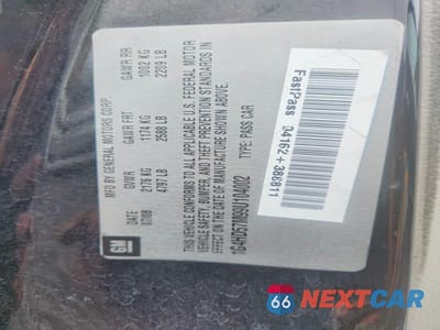 Zdjęcie 12 z 12 samochodu: 2009 BUICK LUCERNE CXL VIN:1G4HD57M99U104002 - miniatura
