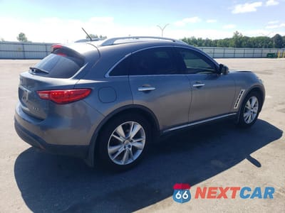 Trzecie zdjęcie samochodu z tyłu: 2013 INFINITI FX37 BASE VIN:JN8CS1MW6DM173911 - miniatura