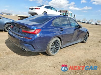 Trzecie zdjęcie samochodu z tyłu: 2020 BMW M340XI VIN:WBA5U9C08LAF54783 - miniatura