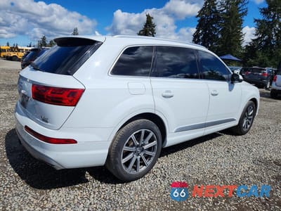 Trzecie zdjęcie samochodu z tyłu: 2018 AUDI Q7 PREMIUM PLUS VIN:WA1LAAF74JD034497 - miniatura