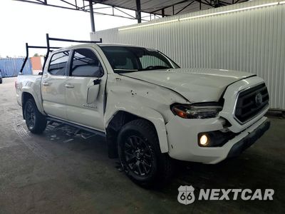 Czwarte zdjęcie samochodu z boku: 2021 TOYOTA TACOMA SR5 V6 VIN:3TMAZ5CN6MM152253 - miniatura