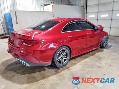 Trzecie zdjęcie samochodu z tyłu: 2021 MERCEDES-BENZ CLA 250 4MATIC VIN:W1K5J4HB7MN158883 - miniatura