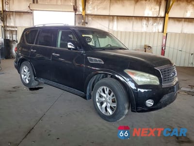 Czwarte zdjęcie samochodu z boku: 2012 INFINITI QX56 VIN:JN8AZ2NF3C9516022 - miniatura