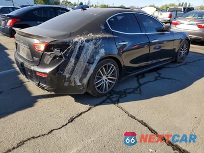 Trzecie zdjęcie samochodu z tyłu: 2014 MASERATI GHIBLI S VIN:ZAM57RTA9E1085914 - miniatura