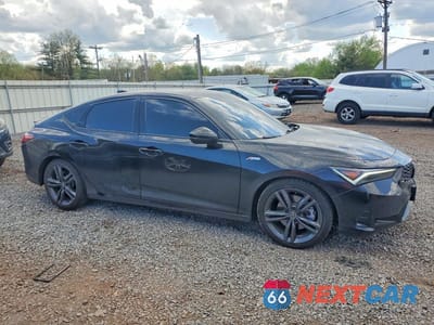 Czwarte zdjęcie samochodu z boku: 2025 ACURA INTEGRA A-SPEC TECH VIN:19UDE4H63SA013018 - miniatura