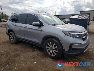 Czwarte zdjęcie samochodu z boku: 2020 HONDA PILOT EXL AWD VIN:5FNYF6H54LB038454 - miniatura