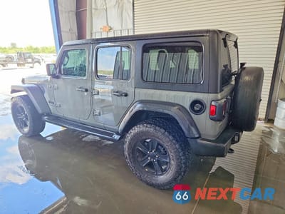 Drugie zdjęcie samochodu z przodu: 2021 JEEP WRANGLER UNLIMITED SPORT VIN:1C4HJXDG9MW863950 - miniatura