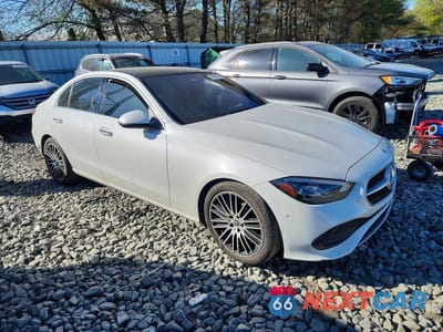 Czwarte zdjęcie samochodu z boku: 2022 MERCEDES-BENZ C 300 4MATIC VIN:W1KAF4HBXNR046864 - miniatura