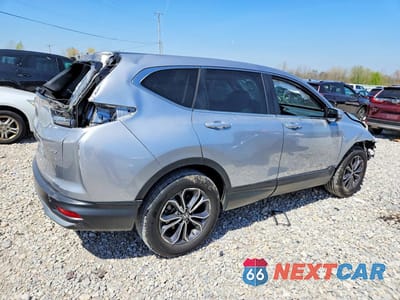 Trzecie zdjęcie samochodu z tyłu: 2021 HONDA CR-V EXL VIN:5J6RW2H86ML019047 - miniatura