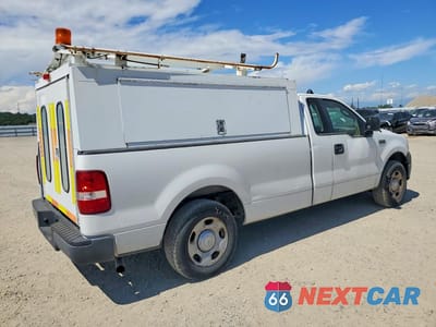 Trzecie zdjęcie samochodu z tyłu: 2008 FORD F150 UTILITY / SERVICE TRUCK VIN:1FTRF122X8KB94806 - miniatura