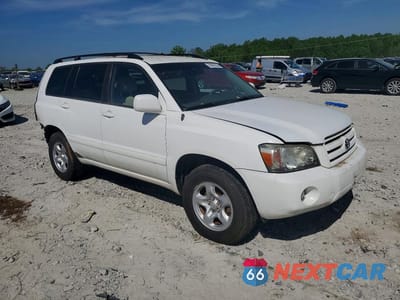 Czwarte zdjęcie samochodu z boku: 2006 TOYOTA HIGHLANDER BASE VIN:JTEGD21A560149790 - miniatura