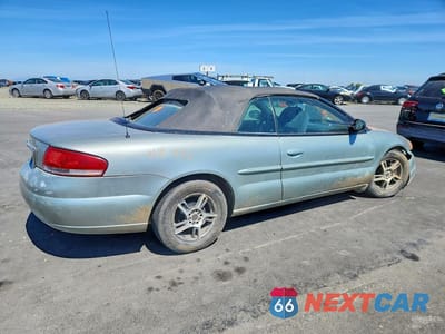 Trzecie zdjęcie samochodu z tyłu: 2004 CHRYSLER SEBRING LX VIN:1C3EL45X24N327555 - miniatura