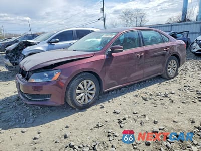 2013 VOLKSWAGEN PASSAT S 1VWAP7A37DC102351 - główne zdjęcie licytacji z USA - miniatura