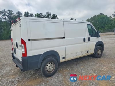 Trzecie zdjęcie samochodu z tyłu: 2023 RAM PROMASTER 2500 2500 STANDARD VIN:3C6LRVVG6PE513896 - miniatura