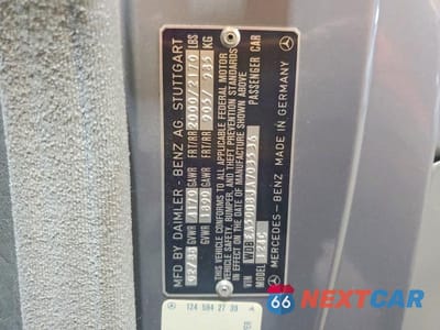 Zdjęcie 12 z 12 samochodu: 1988 MERCEDES-BENZ 300 CE VIN:WDBEA50D8JA703536 - miniatura