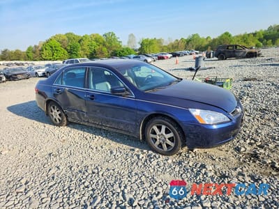 Czwarte zdjęcie samochodu z boku: 2005 HONDA ACCORD EX VIN:1HGCM66555A046112 - miniatura