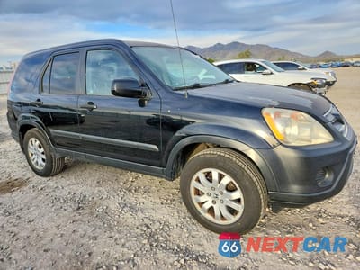 Czwarte zdjęcie samochodu z boku: 2006 HONDA CR-V EX VIN:SHSRD78866U417799 - miniatura