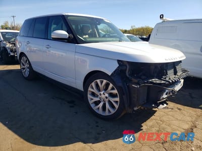 Czwarte zdjęcie samochodu z boku: 2018 LAND ROVER RANGE ROVER HSE VIN:SALGS2SV5JA388862 - miniatura