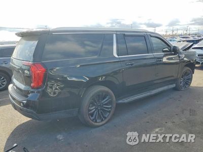 Trzecie zdjęcie samochodu z tyłu: 2021 GMC YUKON XL K1500 SLE VIN:1GKS2FKDXMR330255 - miniatura