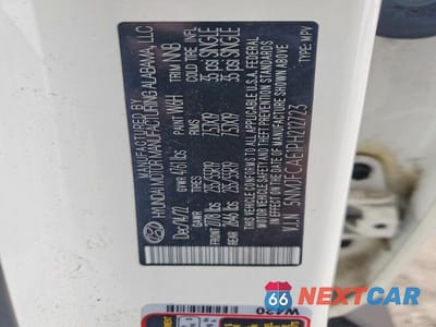 Zdjęcie 13 z 13 samochodu: 2023 HYUNDAI TUCSON SEL VIN:5NMJFCAE1PH212723 - miniatura