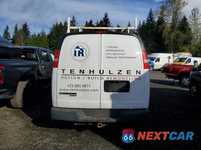 Zdjęcie 6 z 12 samochodu: 2013 CHEVROLET EXPRESS 2500 UTILITY / SERVICE VAN VIN:1GCWGFCA1D1153435 - miniatura