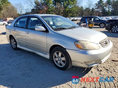 Czwarte zdjęcie samochodu z boku: 2003 TOYOTA COROLLA S VIN:2T1BR32EX3C161555 - miniatura