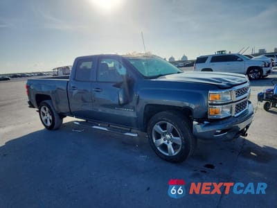 Czwarte zdjęcie samochodu z boku: 2014 CHEVROLET SILVERADO K1500 LT VIN:1GCVKREC3EZ290891 - miniatura