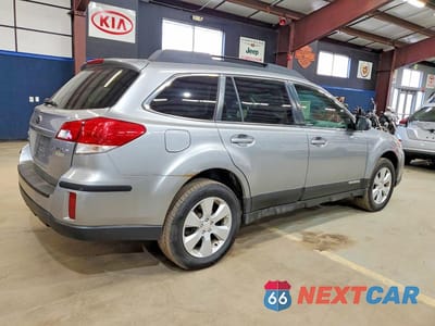 Trzecie zdjęcie samochodu z tyłu: 2010 SUBARU OUTBACK 2.5I LIMITED VIN:4S4BRBKCXA3338762 - miniatura
